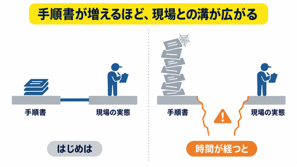 文書化した情報は「手順書を作れ」ではない